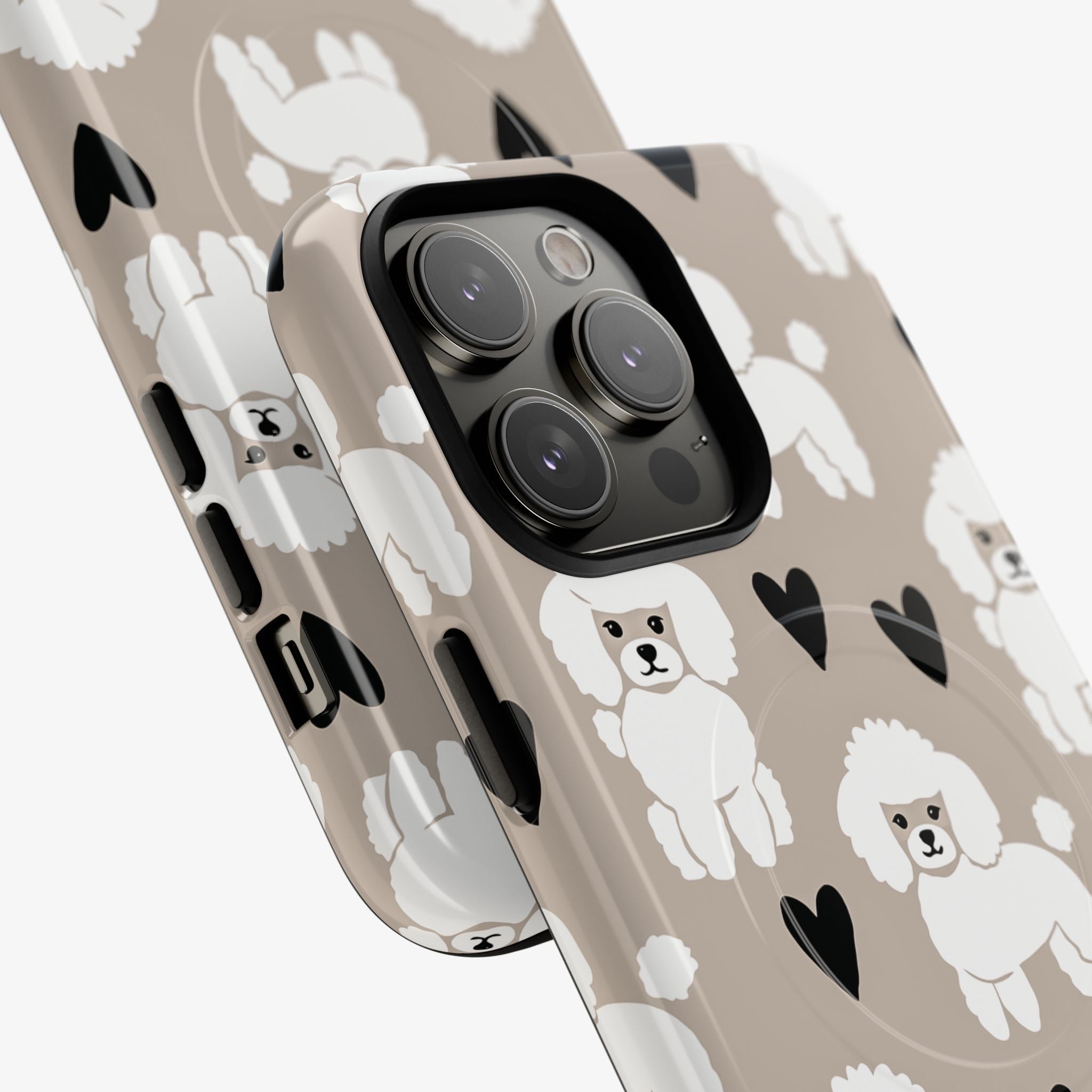 Poodle Posh (Taupe) | Signature Series Phone Case (MagSafe)