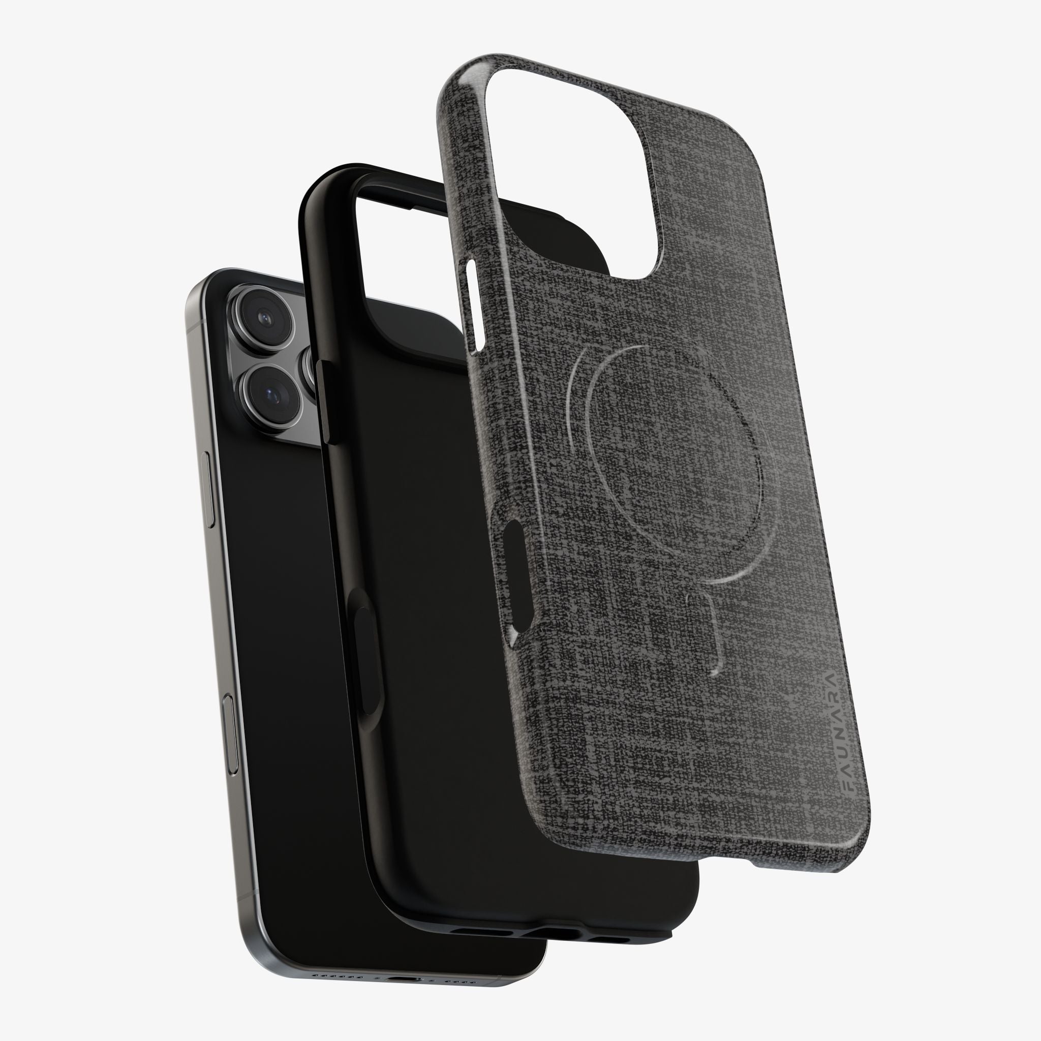 Charcoal Weave | Signature Series Phone Case (MagSafe)