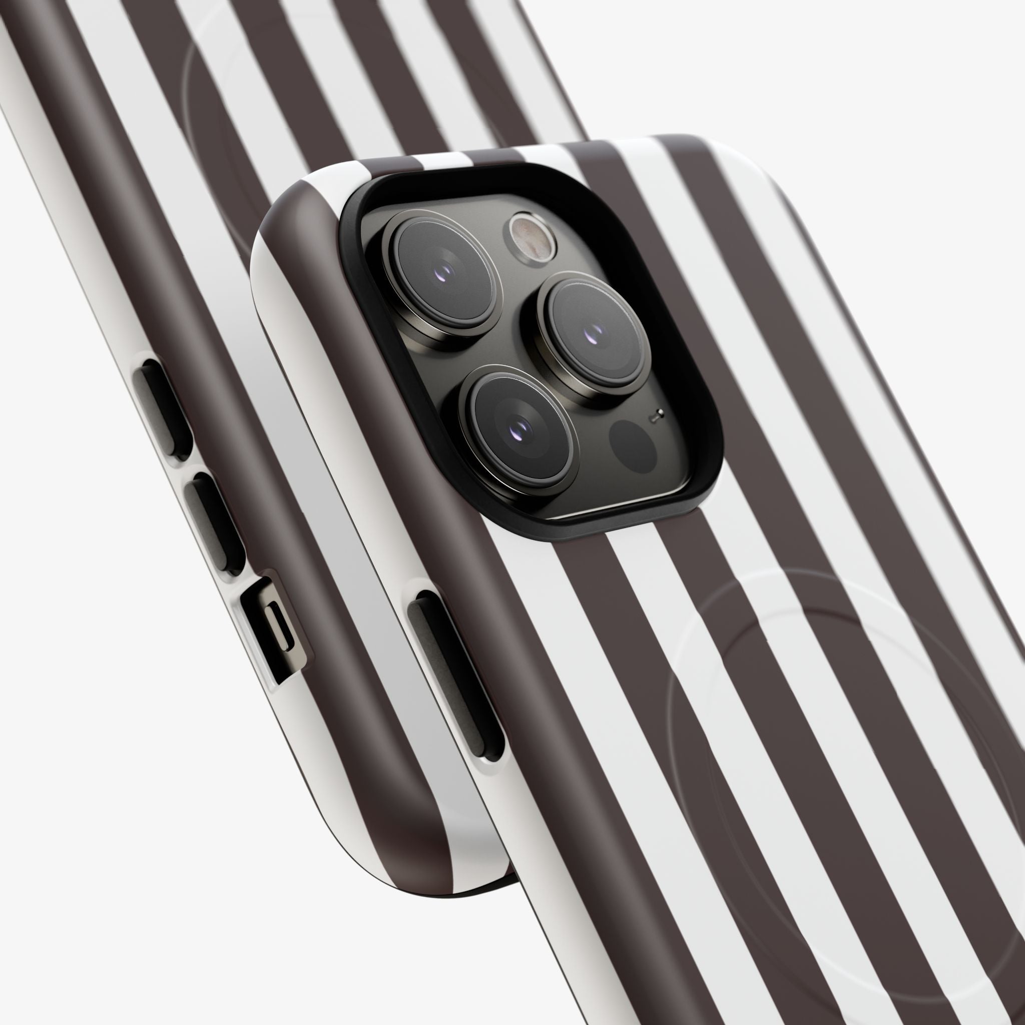 Stripe Society (Espresso) | Signature Series Phone Case (MagSafe)