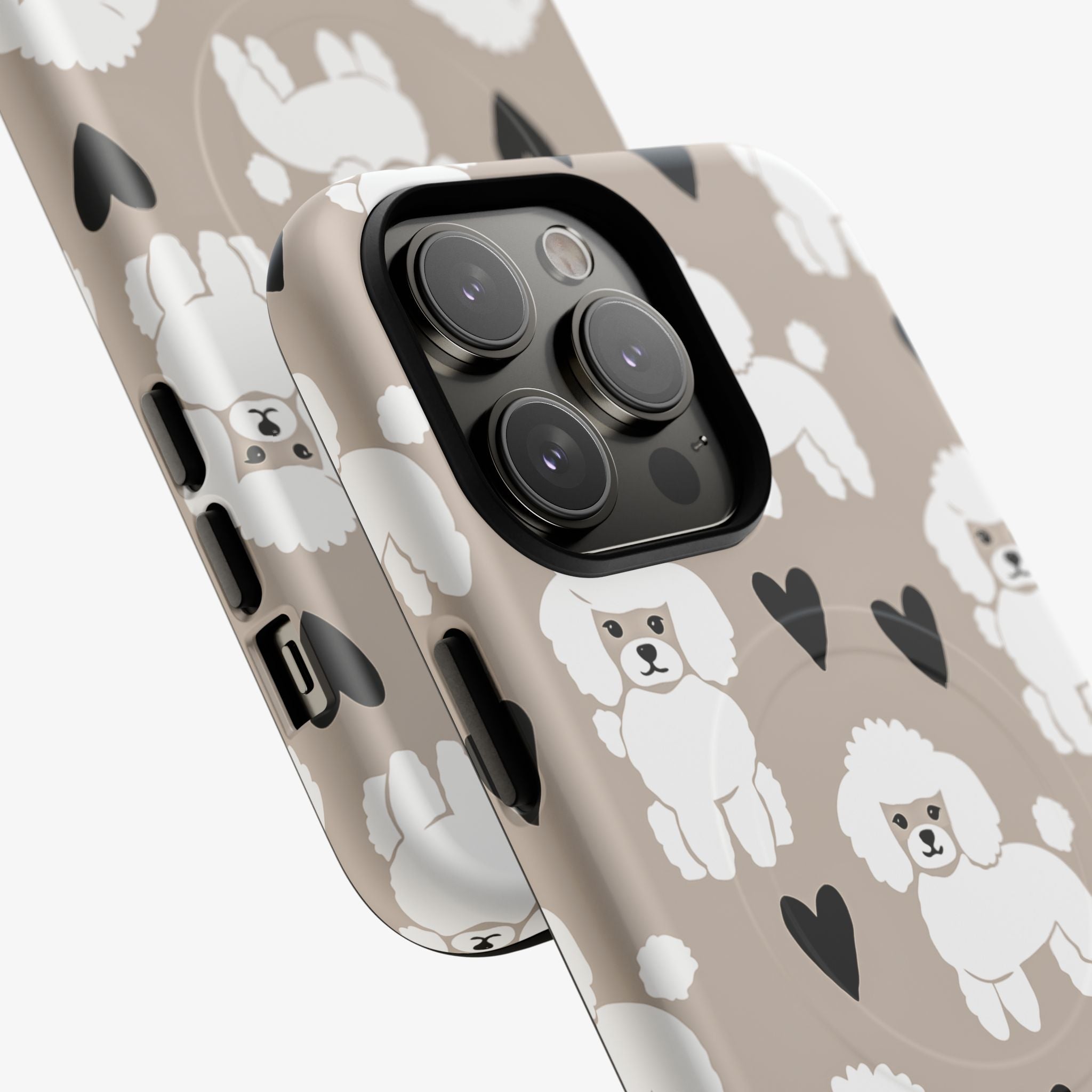 Poodle Posh (Taupe) | Signature Series Phone Case (MagSafe)