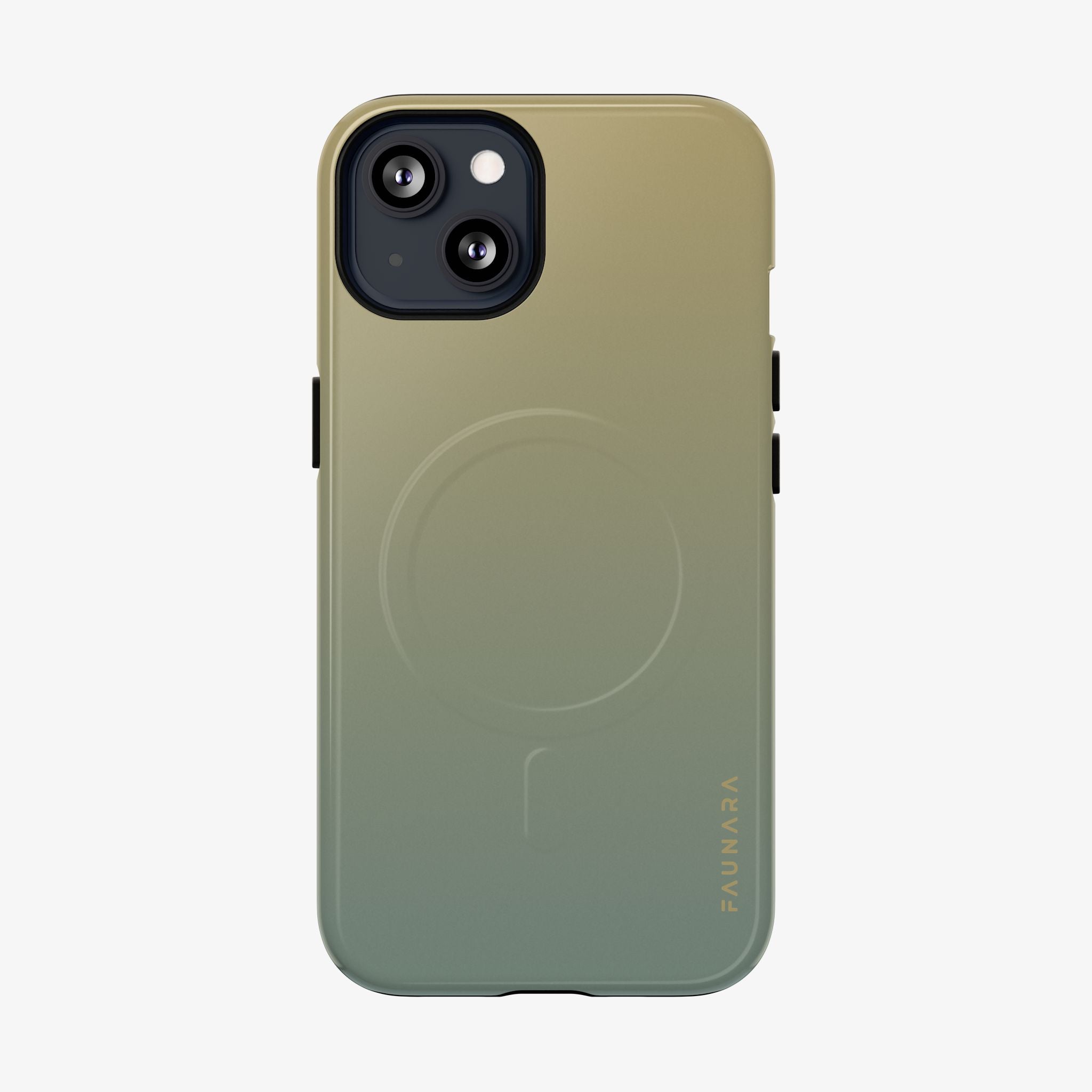 Ombré (Moss) Signature Series Phone Case (MagSafe) green phone case with dual camera cutouts