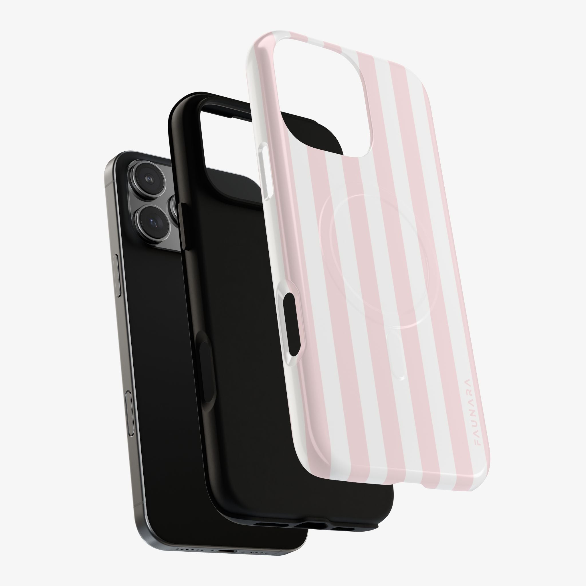 Stripe Society (Peony) | Signature Series Phone Case (MagSafe)