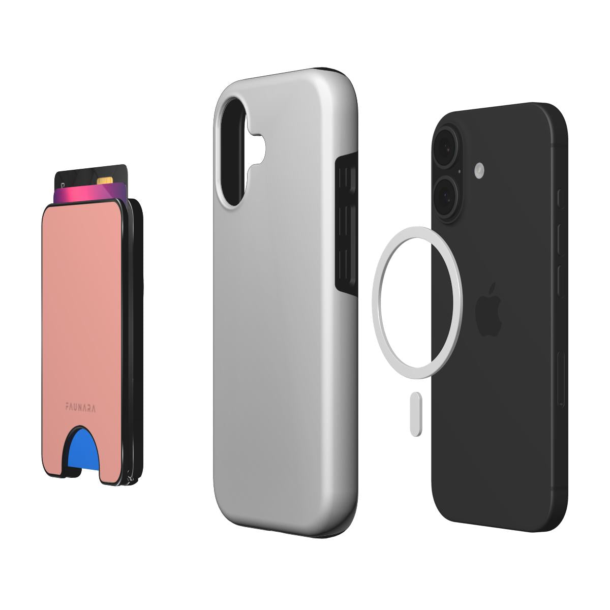 Chroma (Peach) | Classic Series Wallet Stand (MagSafe)