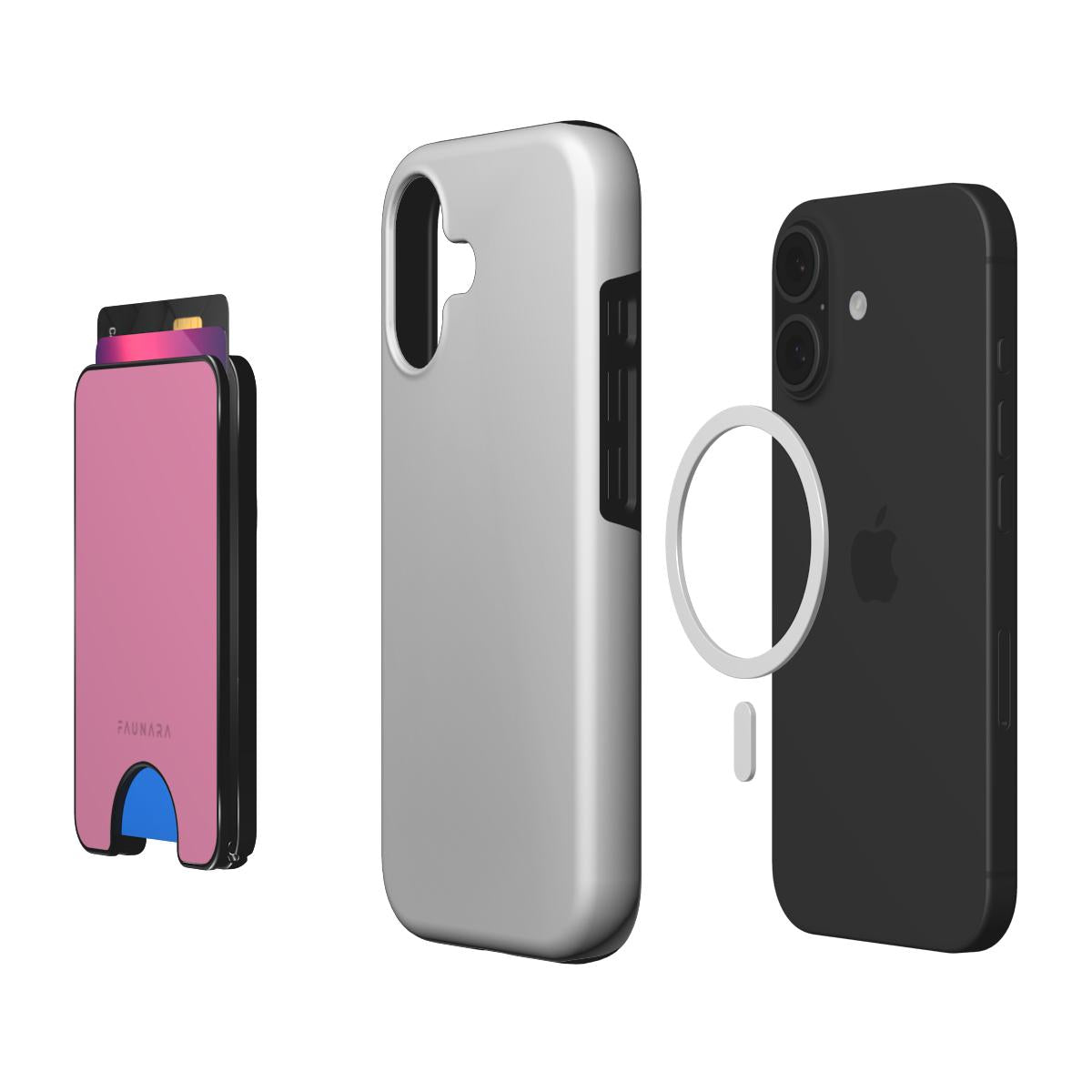 Chroma (Pink Pop) | Classic Series Wallet Stand (MagSafe)