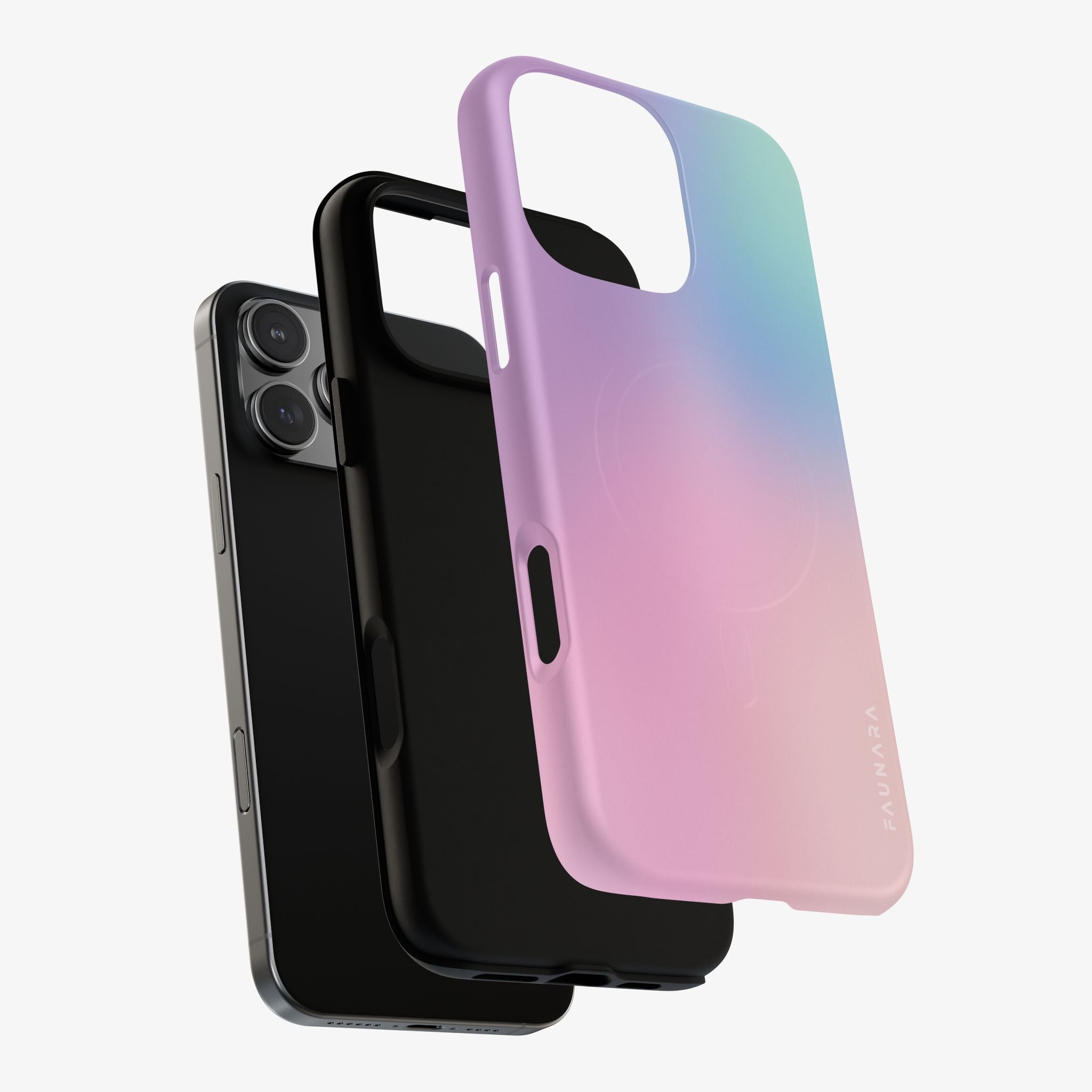 Dreamwave Signature Series Phone Case (MagSafe) phone case in pink and purple gradient with glossy finish