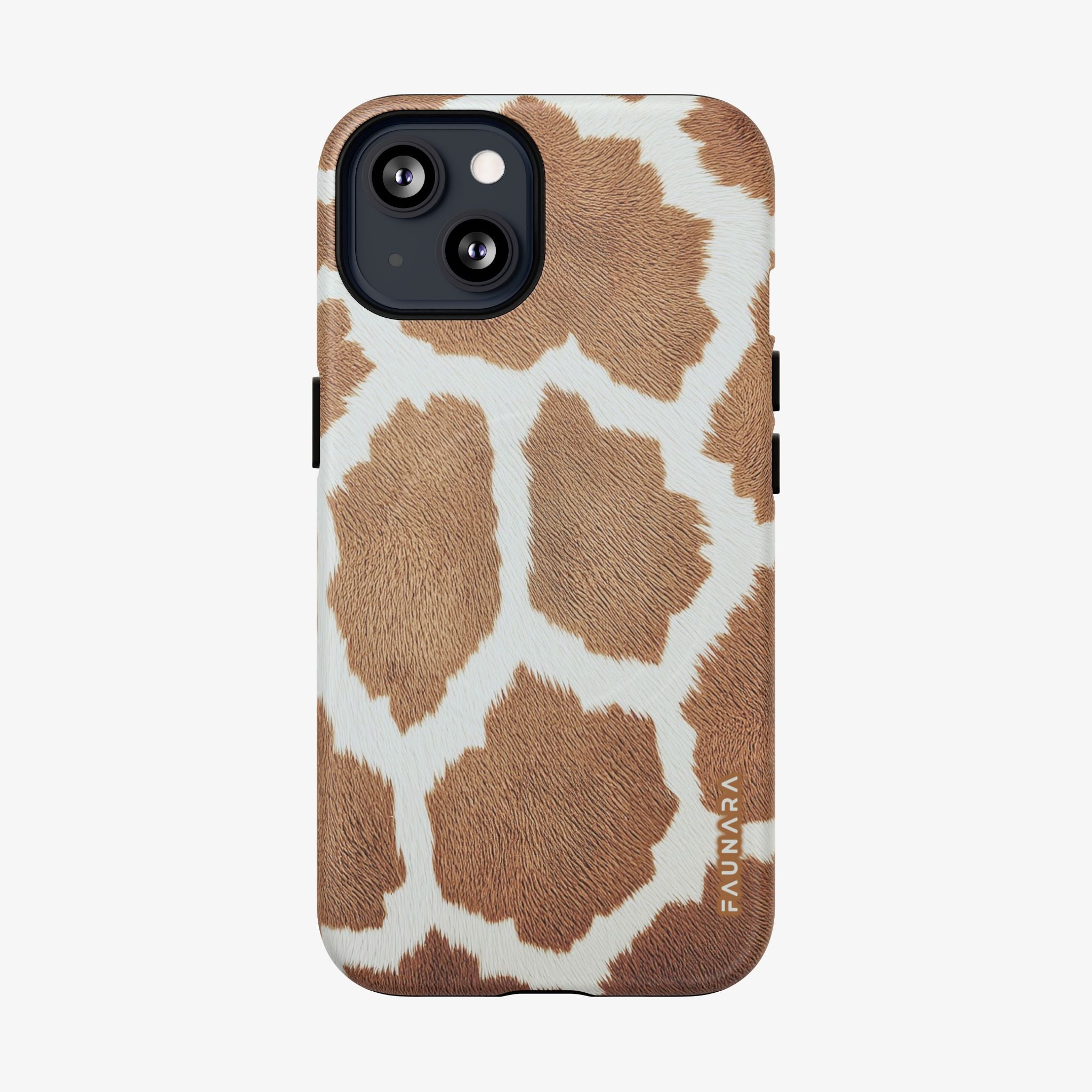 Phone case with giraffe pattern
