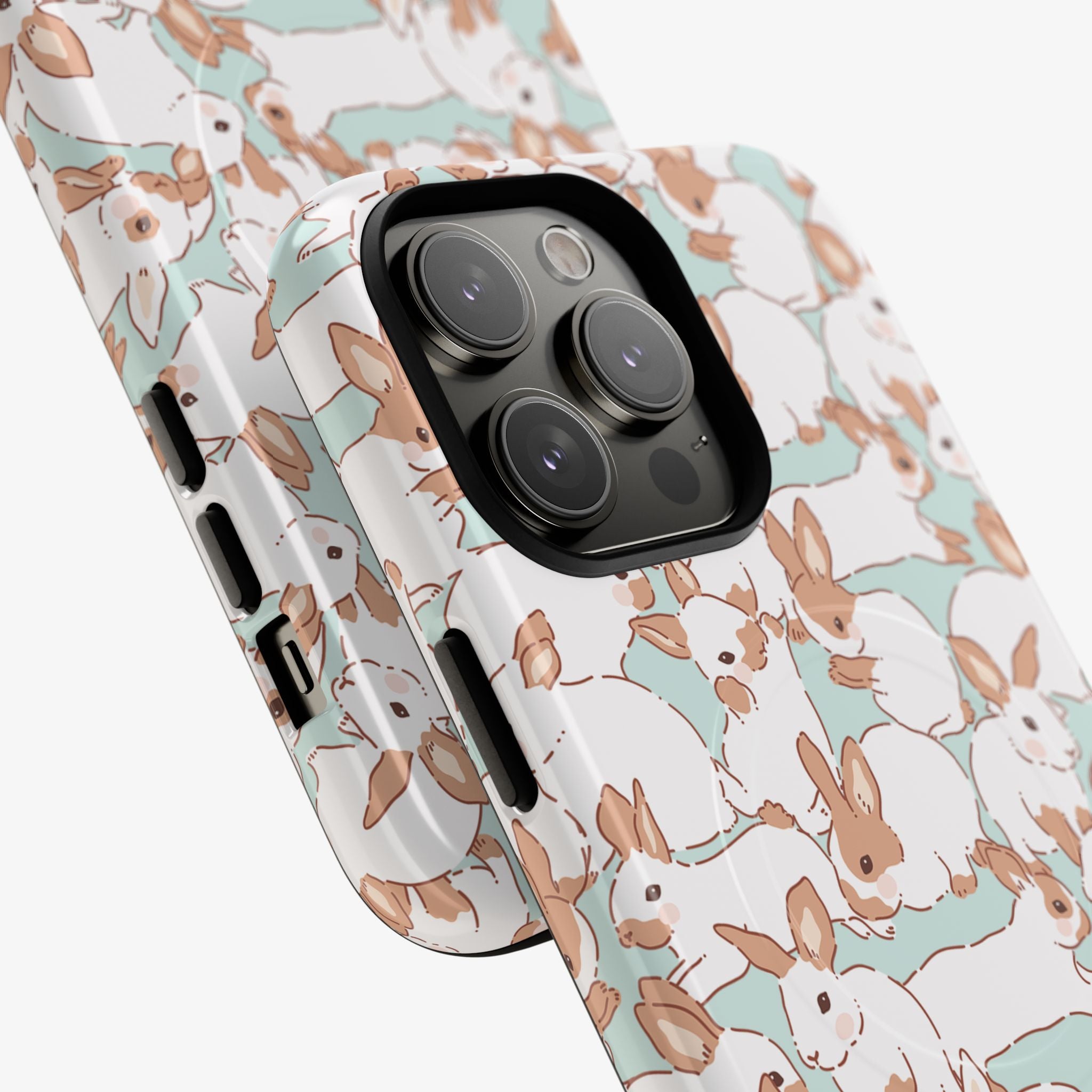 Hopscotch (Mint) | Signature Series Phone Case (MagSafe) mint animal print glossy phone case