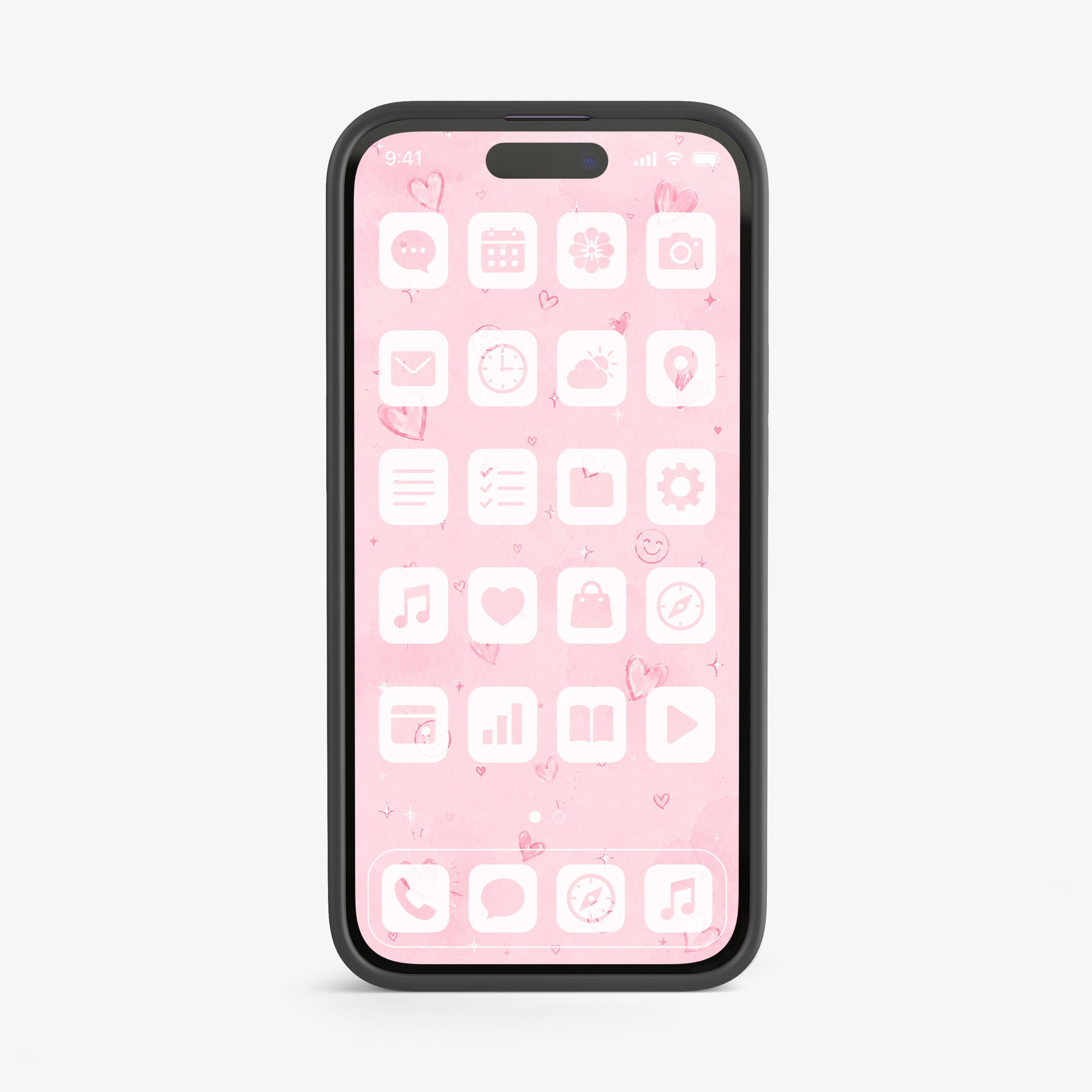 Daydream (Blush) | Phone Wallpaper