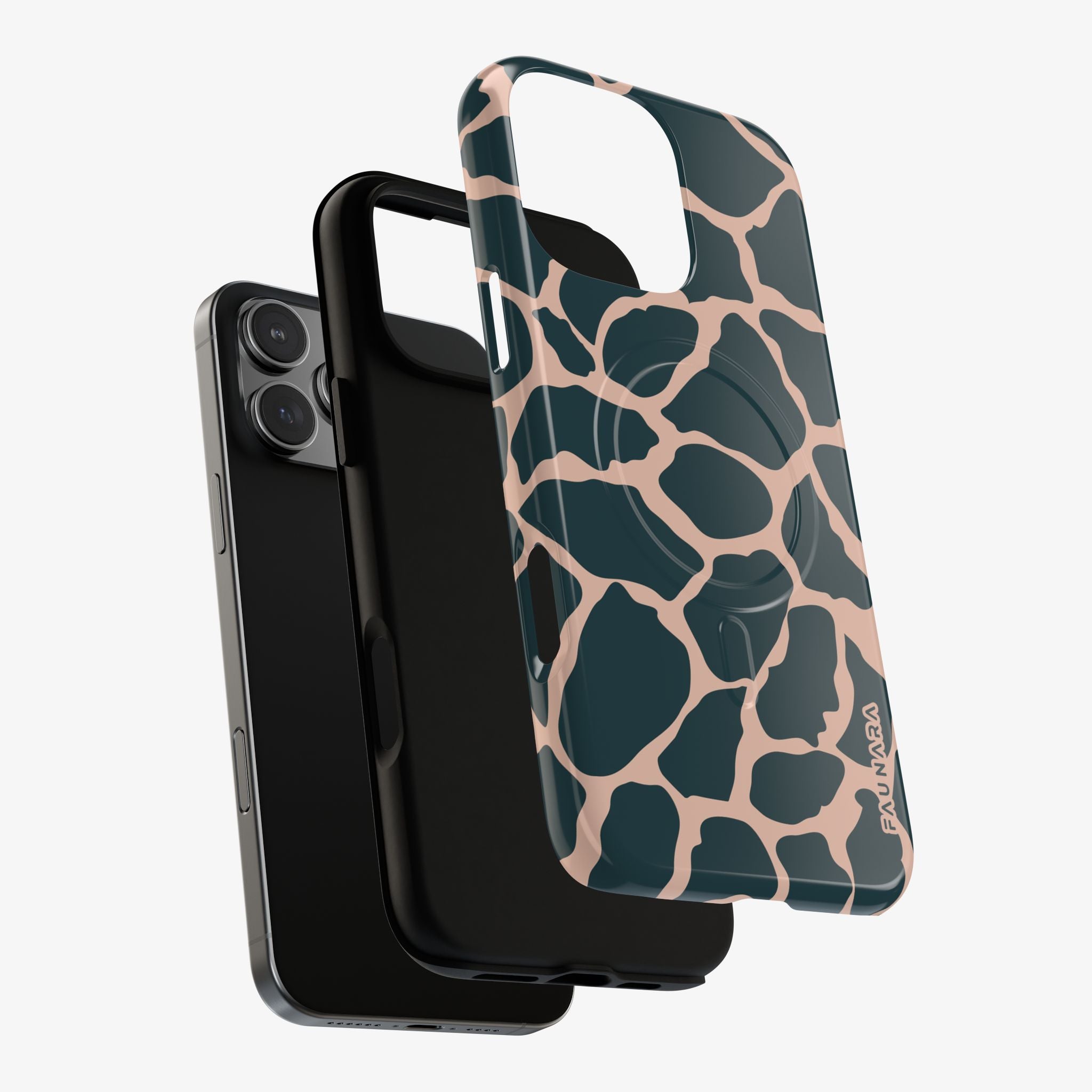 Canopy | Signature Series Phone Case (MagSafe) animal print phone case in warm neutral tones, MagSafe cutout
