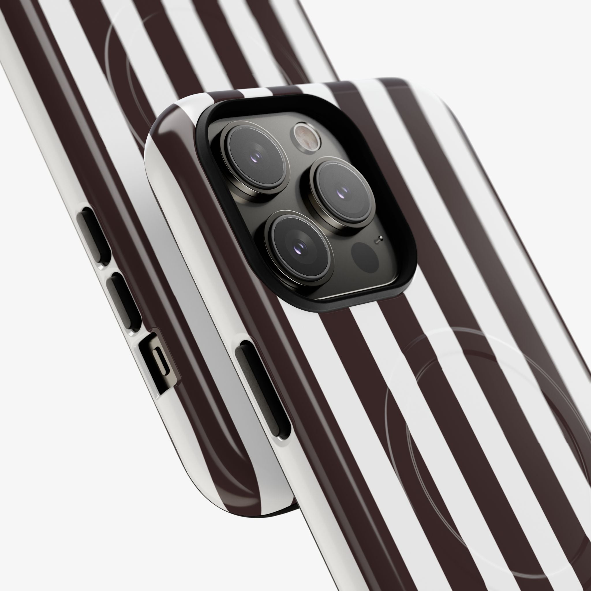 Stripe Society (Espresso) | Signature Series Phone Case (MagSafe)
