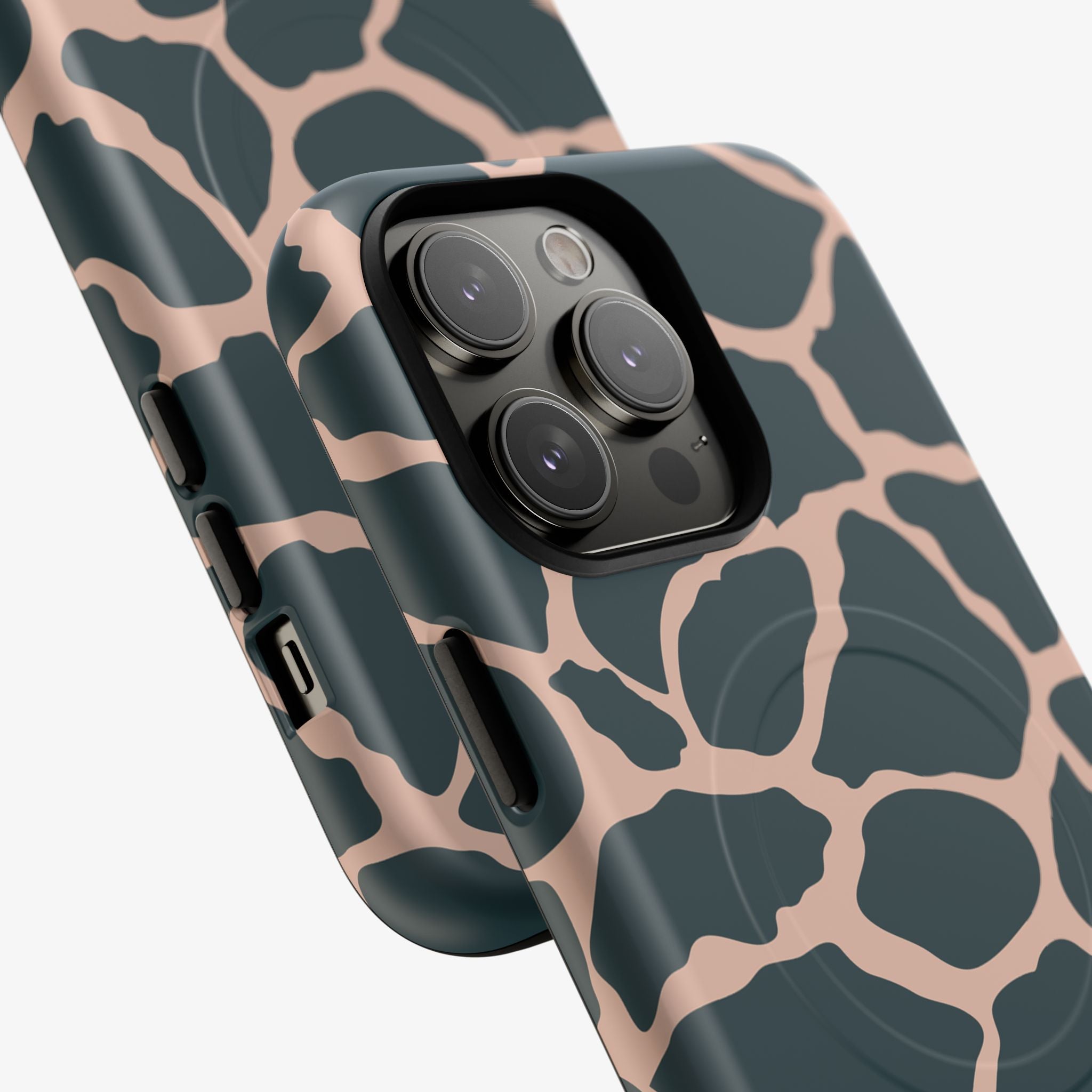 Canopy | Signature Series Phone Case (MagSafe) glossy warm neutral camouflage phone case with triple camera cutouts