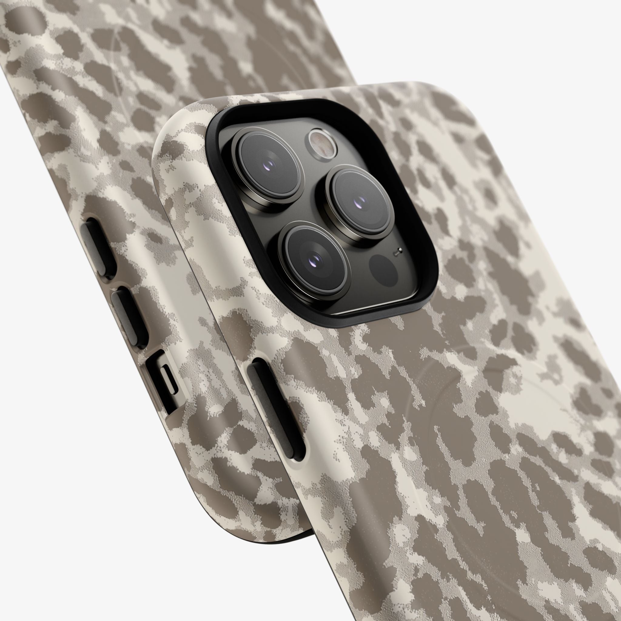 Sandstrike | Signature Series Phone Case (MagSafe) phone case in warm neutral animal print texture