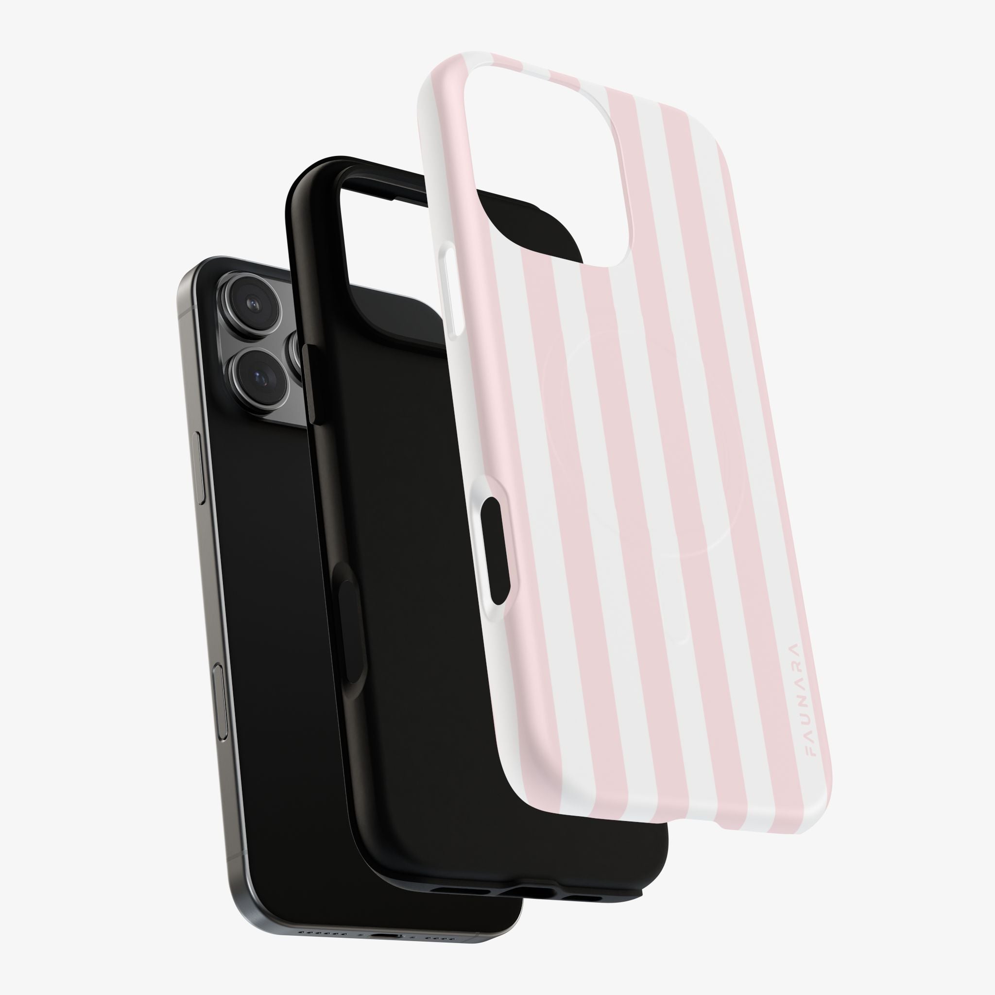 Stripe Society (Peony) | Signature Series Phone Case (MagSafe)