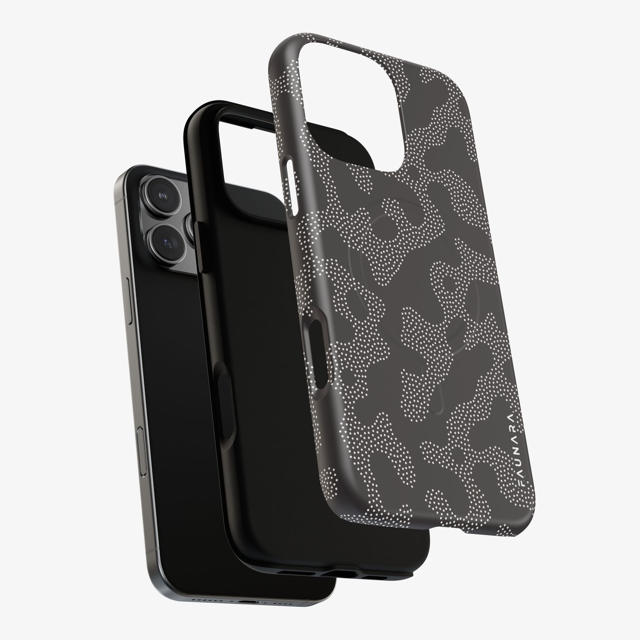 Stealth (Shadow) | Signature Series Phone Case (MagSafe) black phone case with white dot pattern