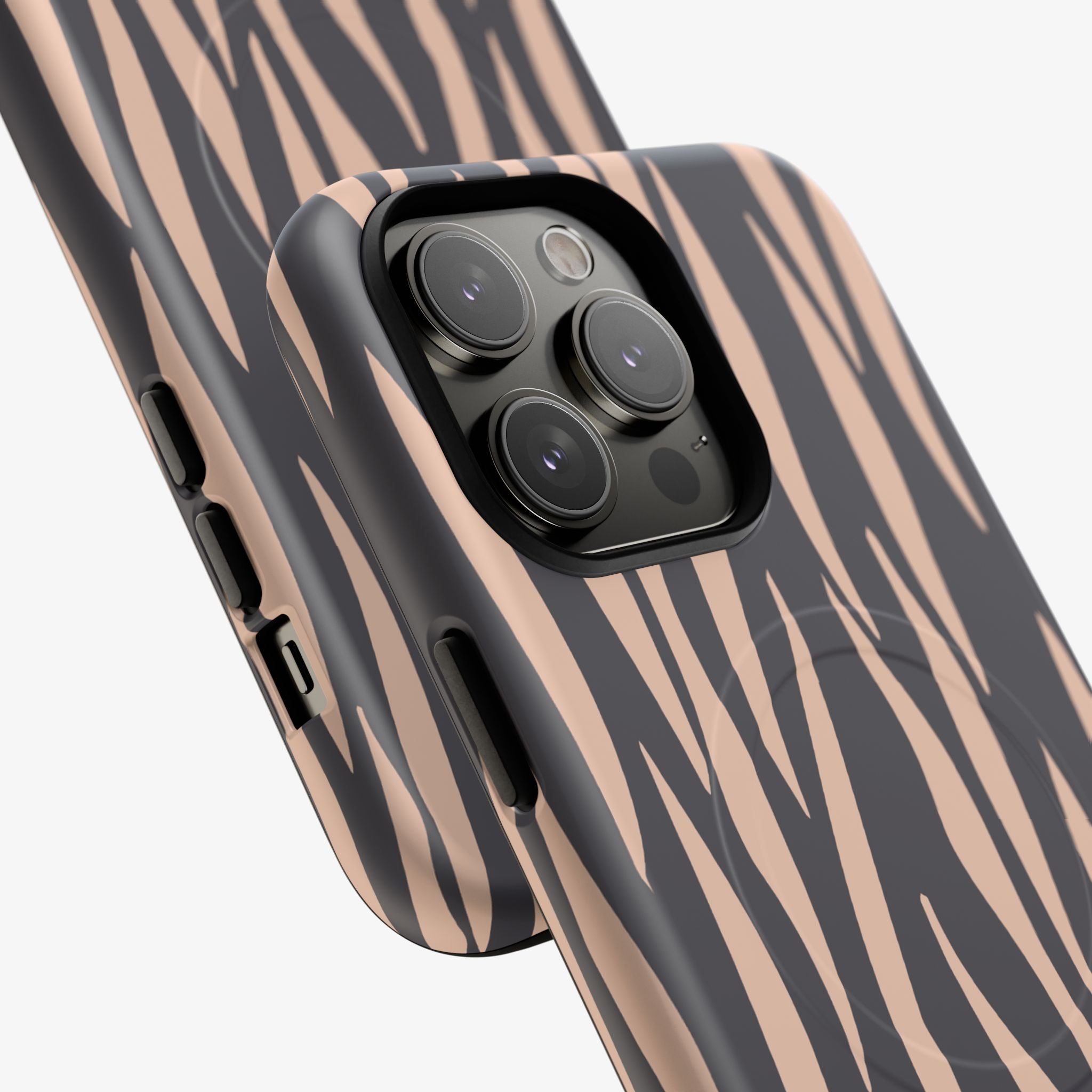 Untamed | Signature Series Phone Case (MagSafe) phone case, warm neutral animal print, glossy finish