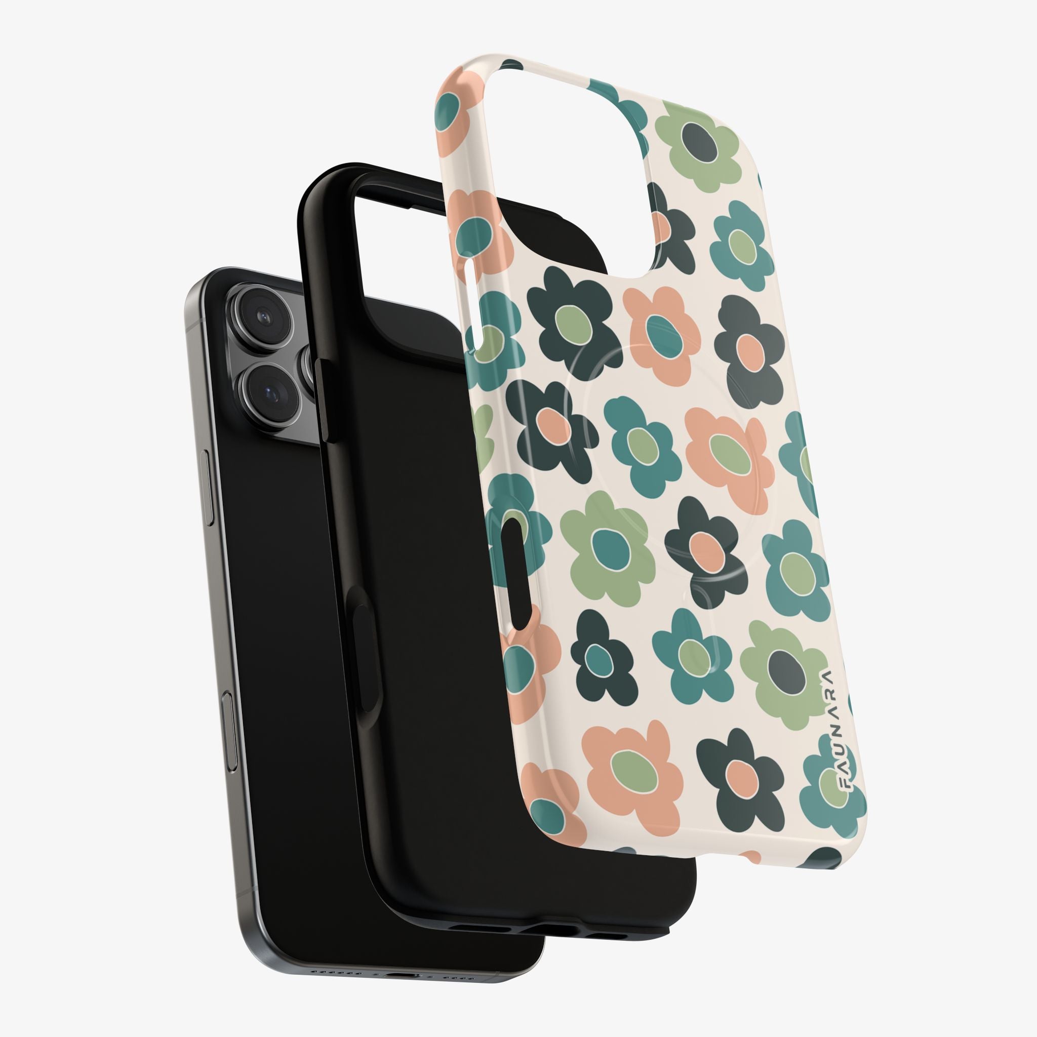 Groovy Garden | Signature Series Phone Case (MagSafe) multicolor floral phone case with MagSafe-ready cutouts