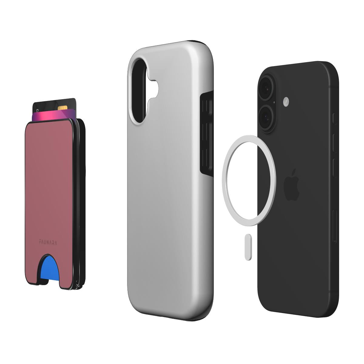 Chroma (Berry) | Classic Series Wallet Stand (MagSafe)