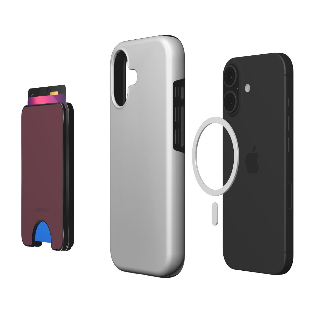 Chroma (Mulberry) | Classic Series Wallet Stand (MagSafe)