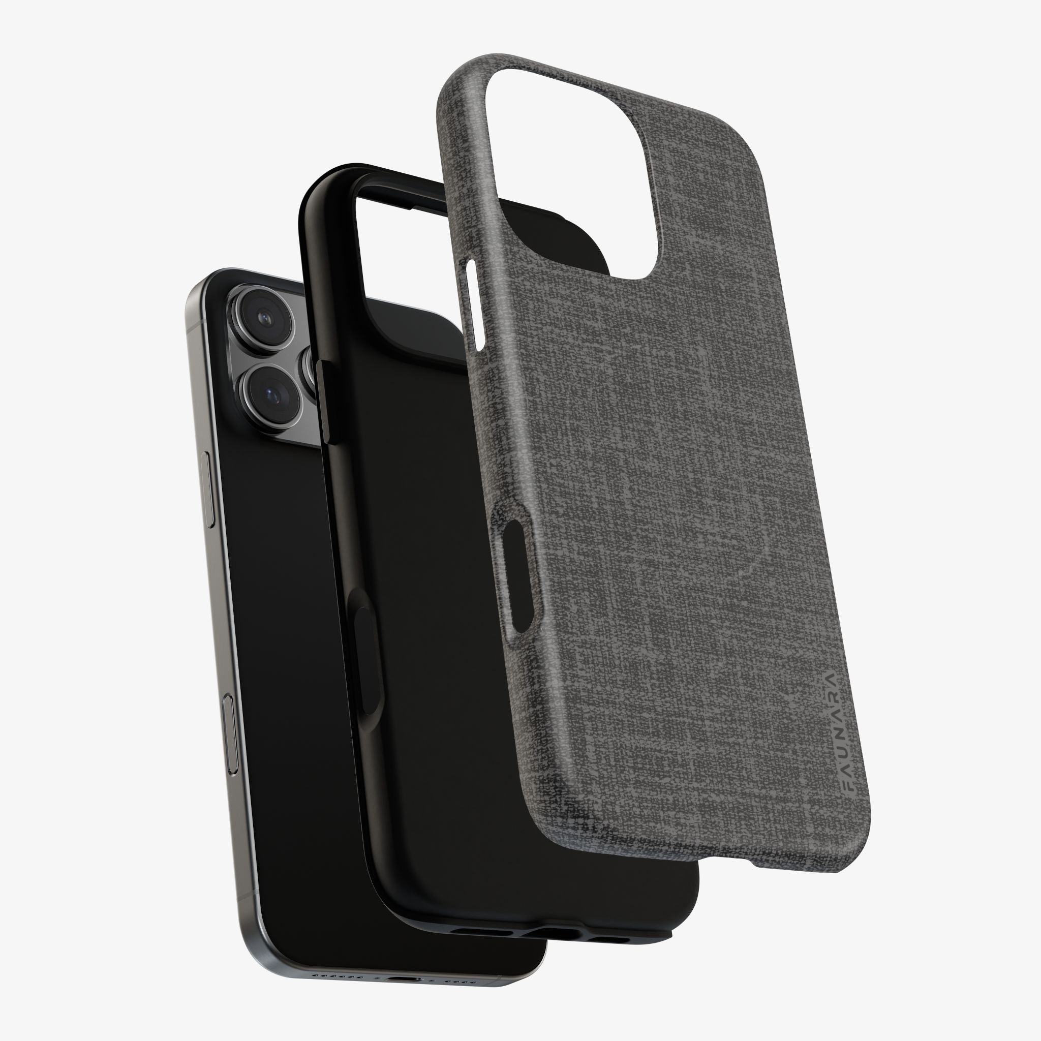 Charcoal Weave | Signature Series Phone Case (MagSafe)