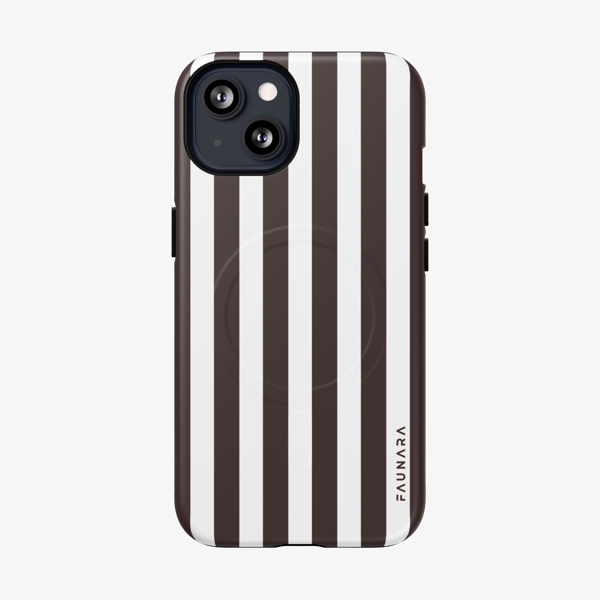 Stripe Society (Espresso) | Signature Series Phone Case (MagSafe)
