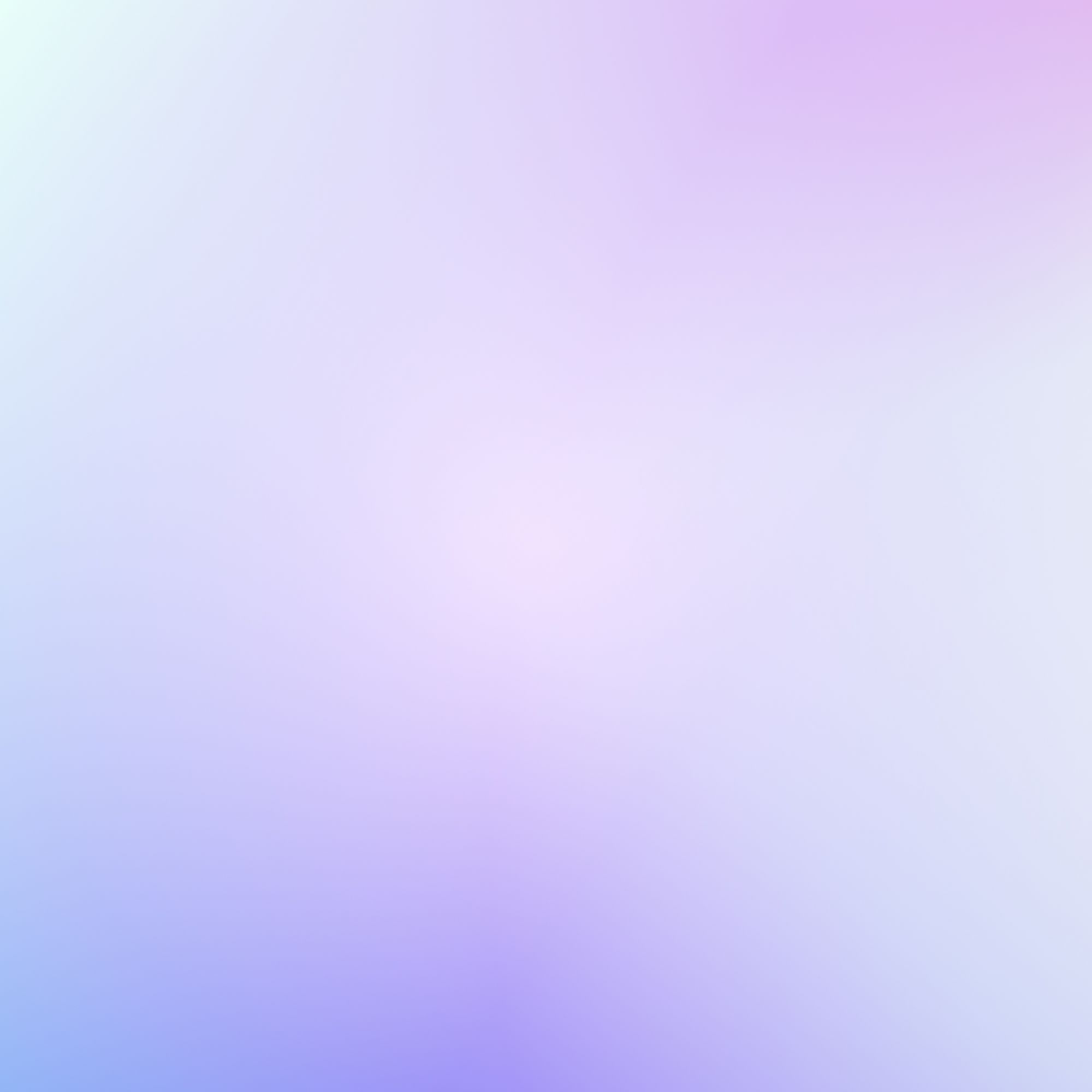 Soft pastel lavender and blue gradient background with no objects visible in frame.