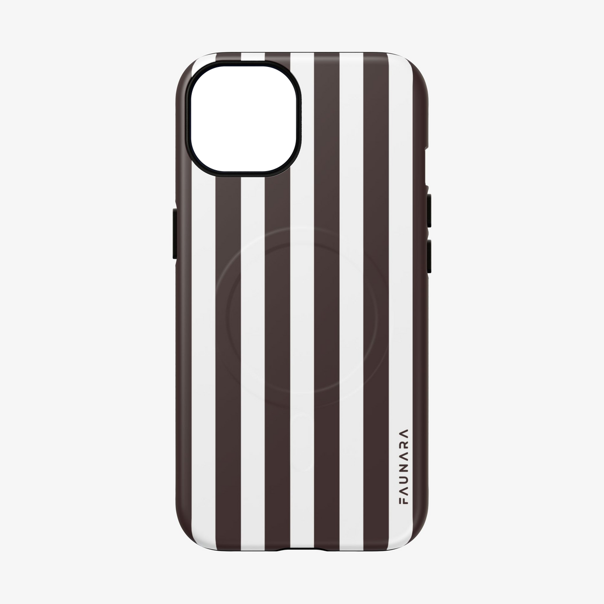 Stripe Society (Espresso) | Signature Series Phone Case (MagSafe)