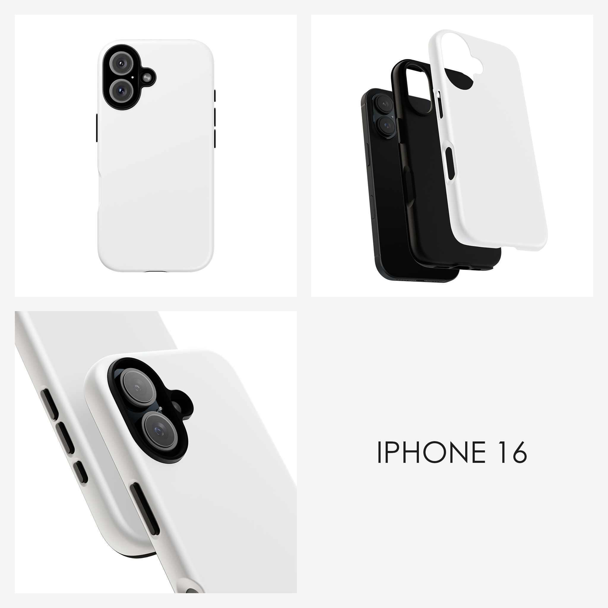 iPhone Signature Series Phone Case Images FAUNARA phone case white cover with camera cutouts